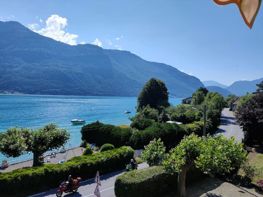 Coconlagon Serenite Au Lac D'Annecy Doussard Exteriör bild
